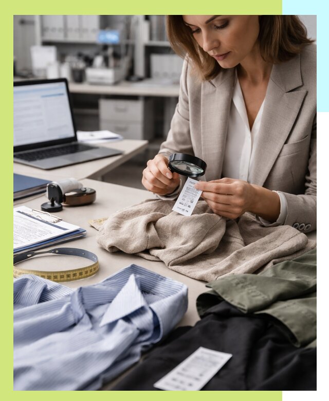 Сертификация одежды и текстиля в Великом Устюге, быстрая экспертиза