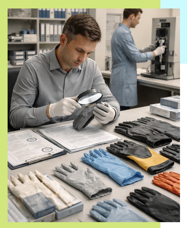 Сертификация перчаток и средств защиты продукции в Великом Устюге