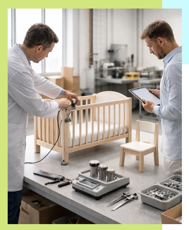 Сертификация детской мебели и проверка безопасности в Великом Устюге