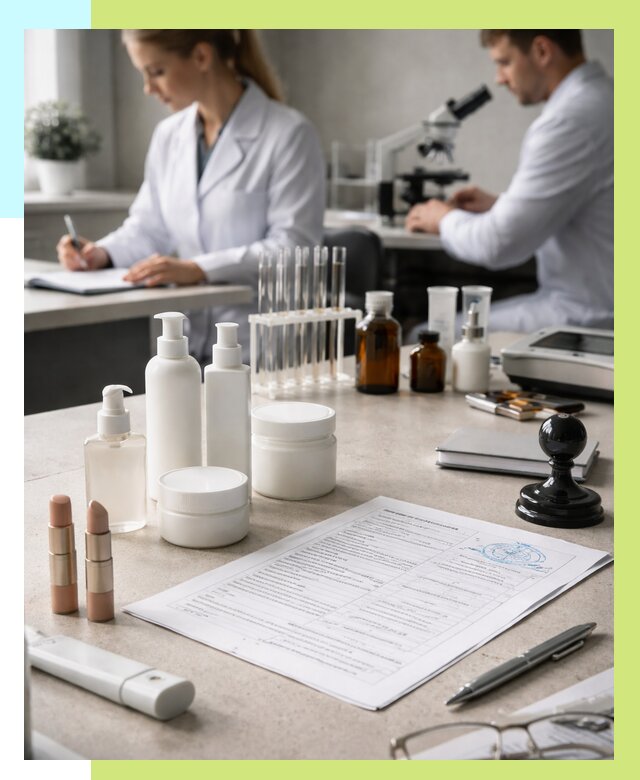 Сертификация косметики в Великом Устюге от 20358 р. - Алешин-Влс