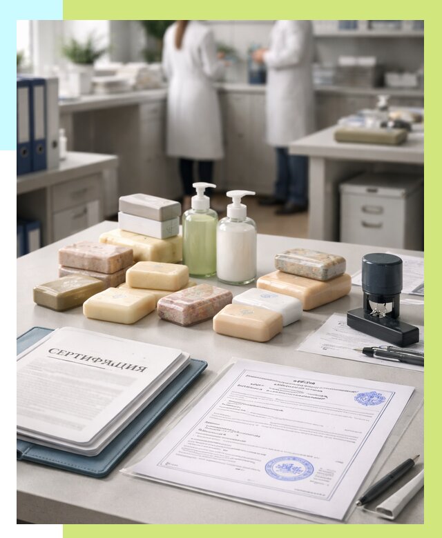 Сертификация мыла и сертификат на мыло в Великом Устюге от 12215 | Алешин-Влс