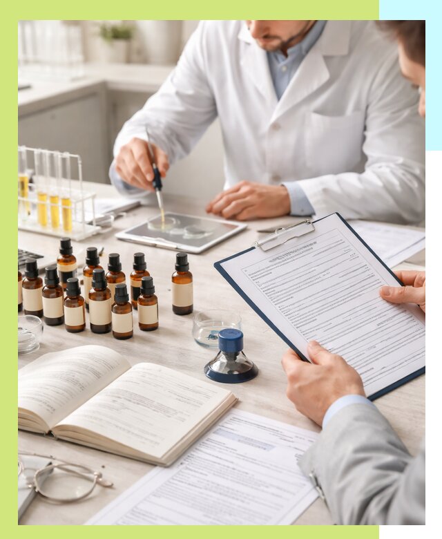 Сертификация эфирных масел и документация качества в Великом Устюге