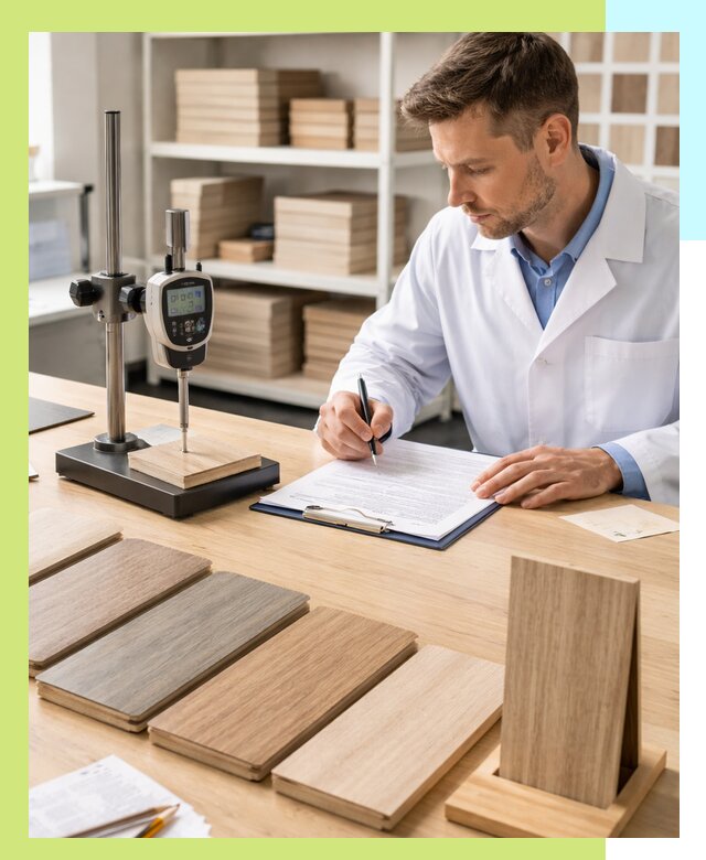 Сертификация ламината с испытаниями и оформлением документов в Великом Устюге