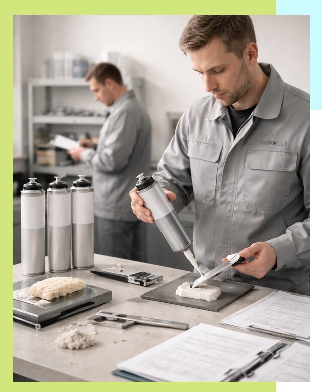 Сертификация монтажной пены и соответствие стандартам в Великом Устюге