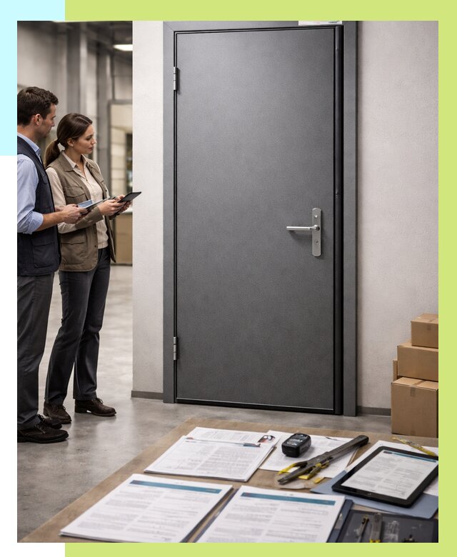 Сертификация противопожарных дверей в Великом Устюге от 9161 р. | Алешин-Влс