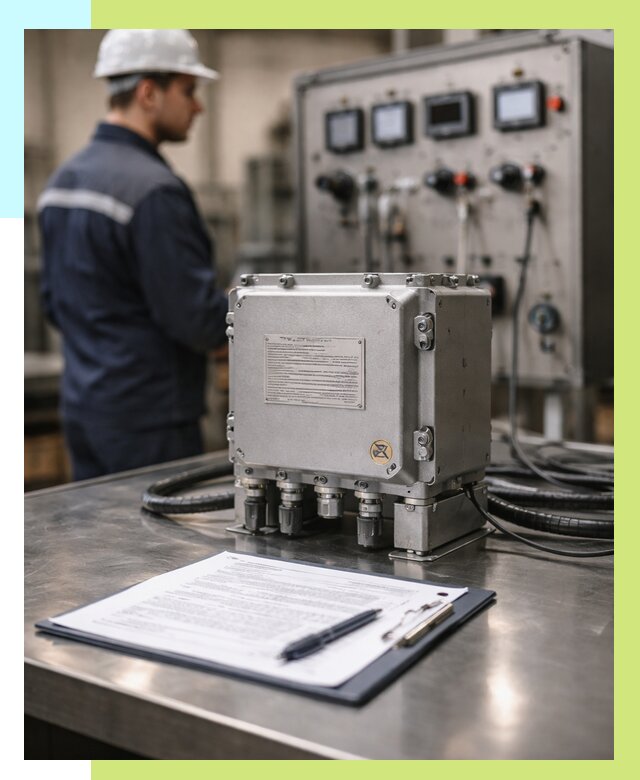 Сертификация взрывозащищенного оборудования в Великом Устюге от 35627 р. | Алешин-Влс