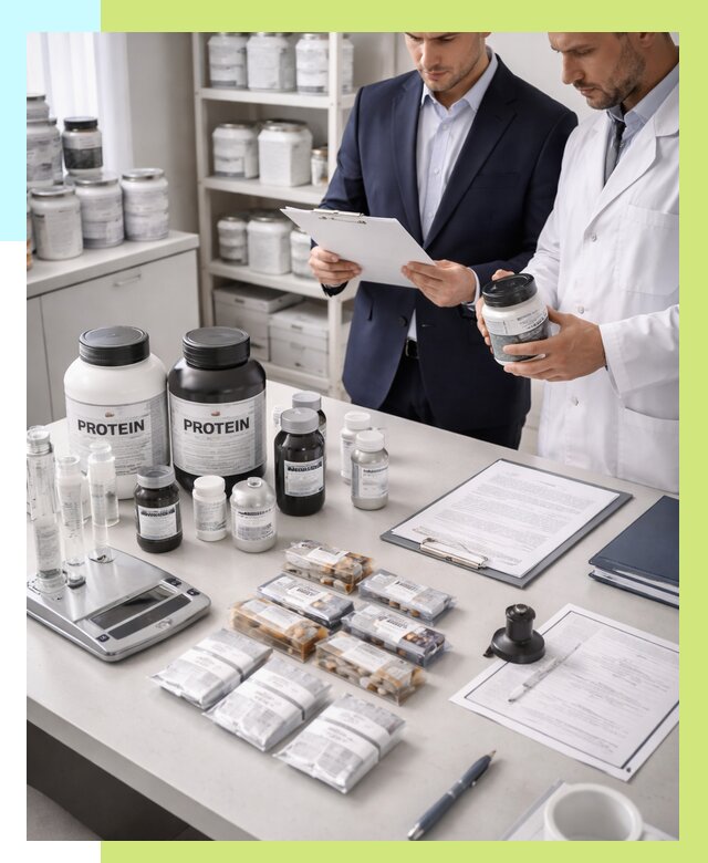 Сертификация спортивного питания в Великом Устюге от 15269 р., Алешин-Влс