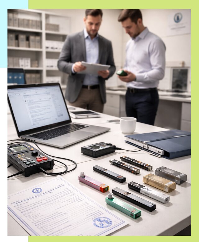 Сертификация электронных сигарет в Великом Устюге от 20358 р. | Алешин-Влс