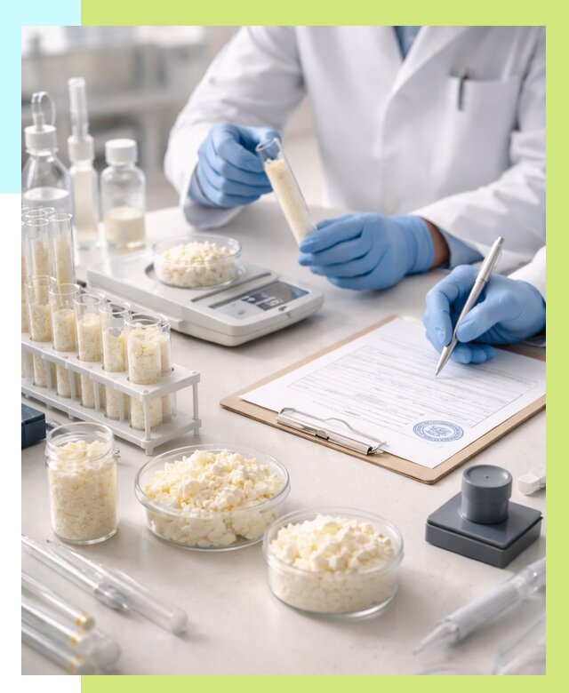 Сертификация творога в Великом Устюге от 12215 р. под ключ | Алешин-Влс