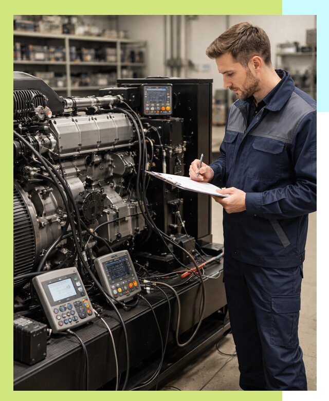 Сертификация дизельных генераторов и их оборудования в Великом Устюге