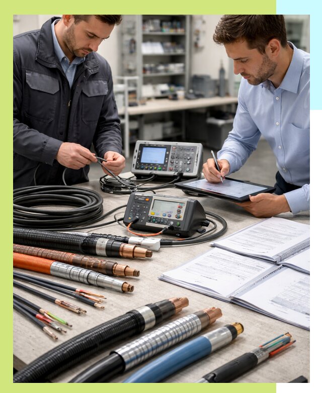 Сертификация кабеля и электропроводки в Великом Устюге под ключ