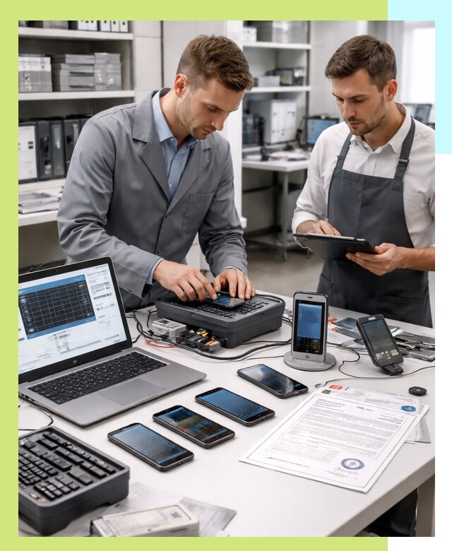 Сертификация мобильных телефонов и смартфонов в Великом Устюге под ключ