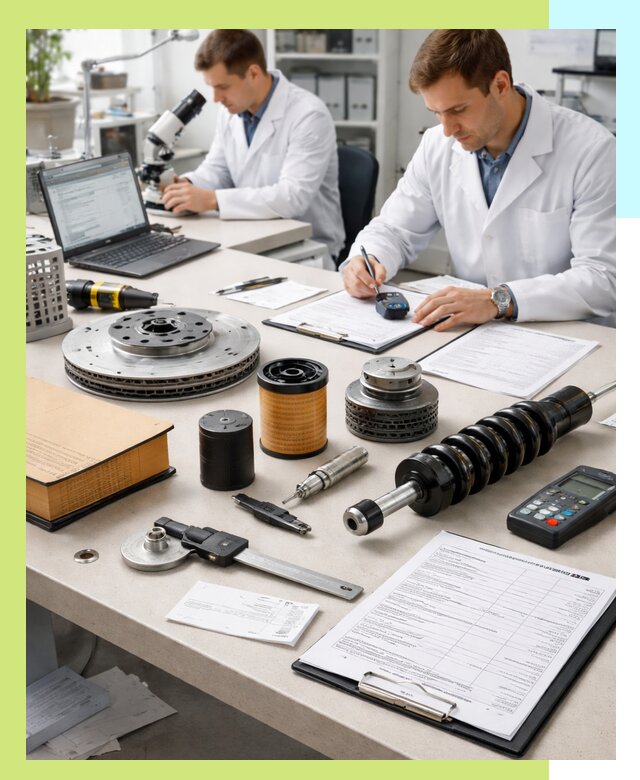 Сертификация автозапчастей и комплектующих в Великом Устюге по ГОСТ