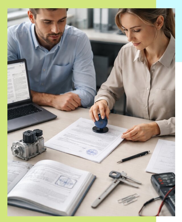 Выдача паспорта изделия и техническая экспертиза продукции в Великом Устюге