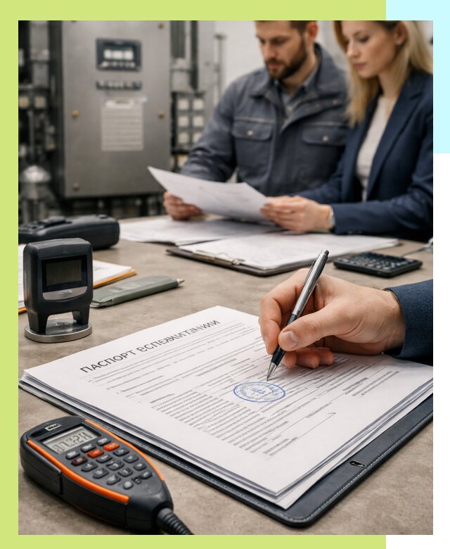 Оформление паспорта эксплуатации оборудования в Великом Устюге