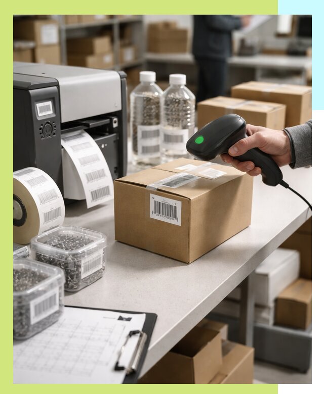 Штрихкодирование продукции и маркировка для продажи в Великом Устюге