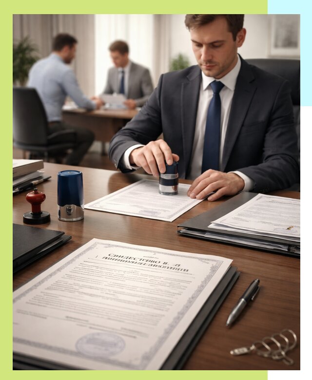 Оформление свидетельства о государственной регистрации в Великом Устюге