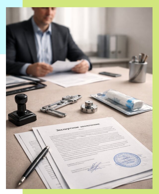 Экспертное заключение на продукцию в Великом Устюге от 8652 р. | Алешин-Влс