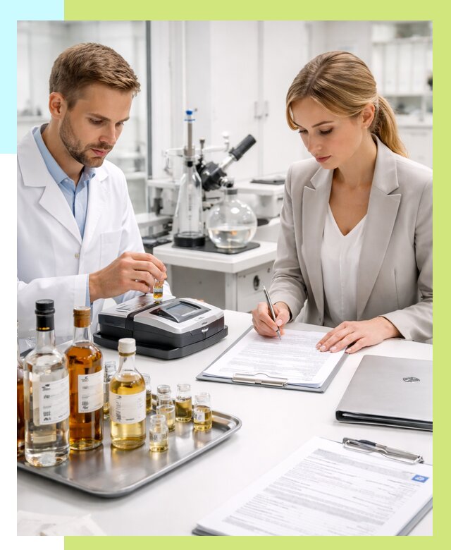 Заключение о спиртосодержании в Великом Устюге, от 5090 р., Алешин-Влс