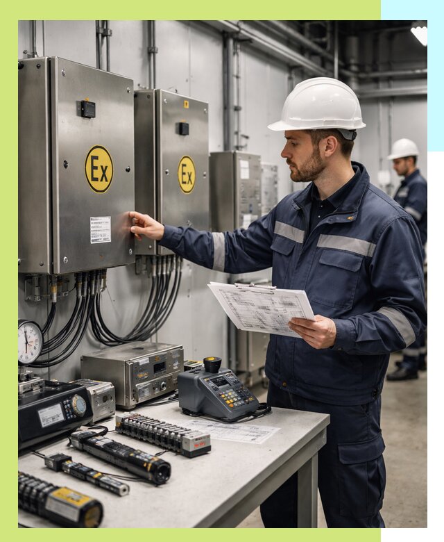 Сертификат взрывозащиты промышленного оборудования в Великом Устюге