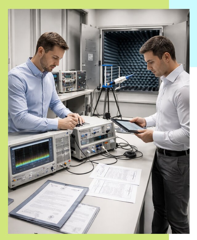 Оформление и выдача сертификата ЭМС для продукции в Великом Устюге