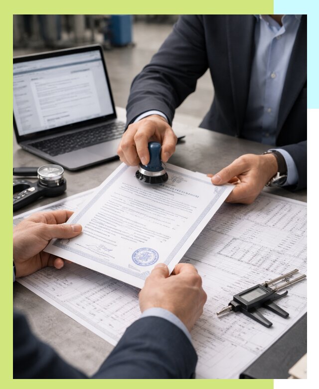 Оформление сертификата промышленной безопасности в Великом Устюге