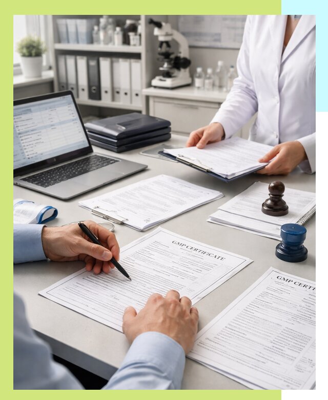 Оформление сертификата GMP в Великом Устюге для фармпроизводства