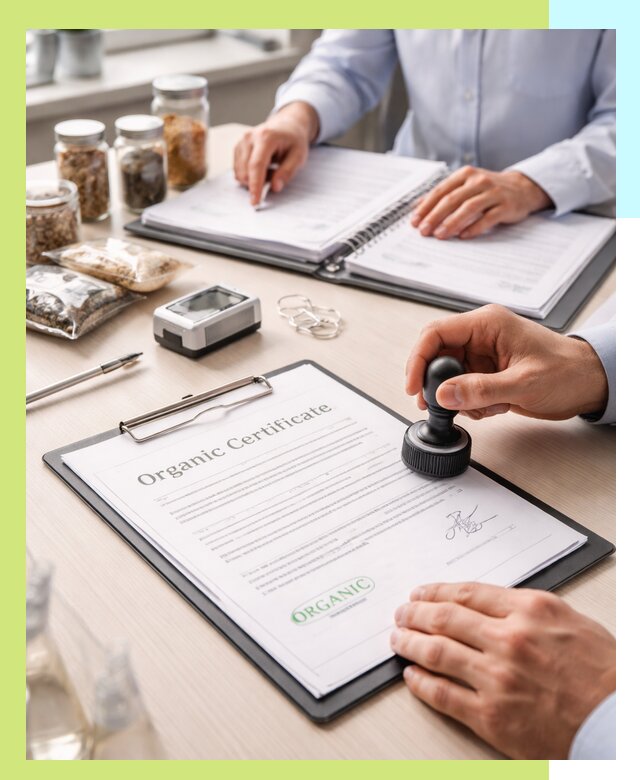 Получение органик сертификата для продукции в Великом Устюге