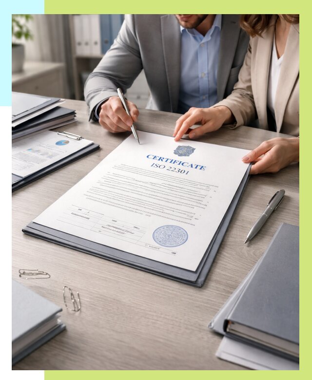 Сертификат ISO 22301 в Великом Устюге от 45806 р. | Алешин-Влс срочно