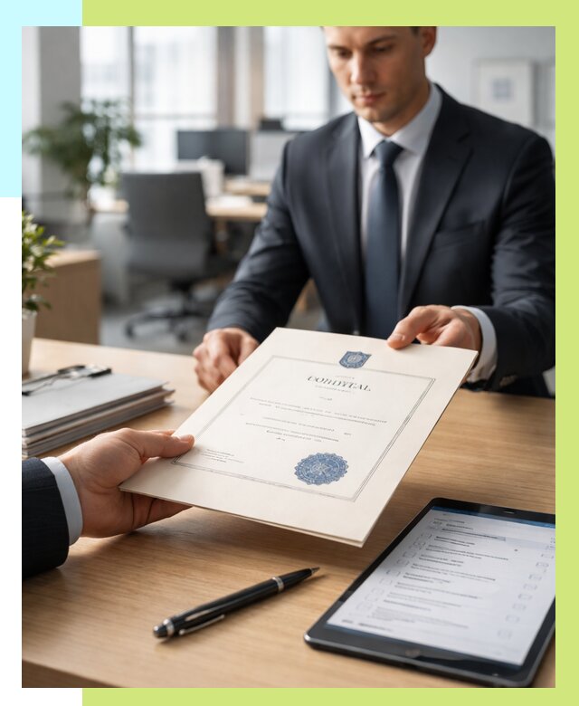 Сертификат ISO 30301 в Великом Устюге от 35627 р. | Алешин-Влс - под ключ